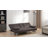 Modern 67.3” faux leather couch folding sofa bed suitable for living room and office-902518487