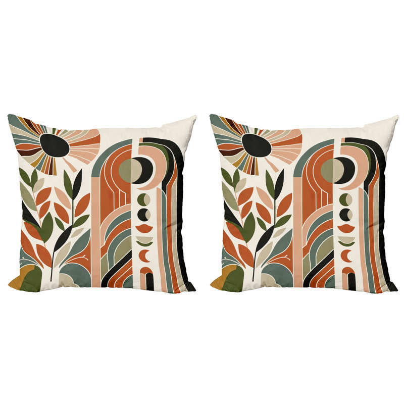 Reversible Pillow Cover, 16"H x 16"W
