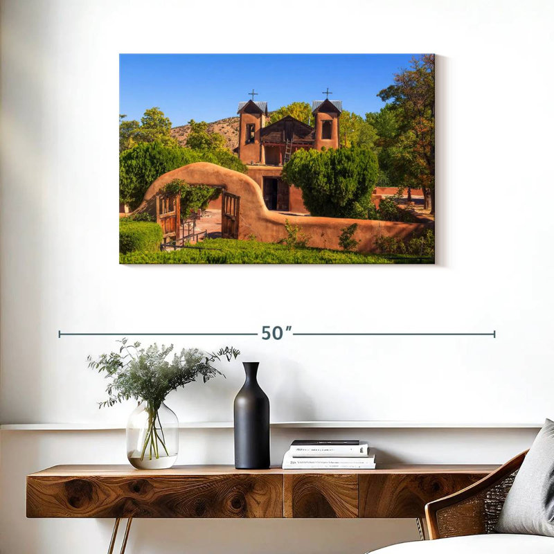 Santuario De Chimayo, 24" H x 36" W