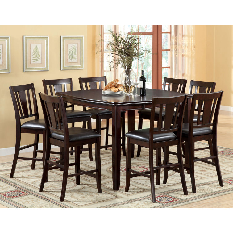 Birchover 8 - Person Extendable Four Leg Dining Set