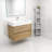 36" Wall Mounted Single Bathroom Vanity-71072205