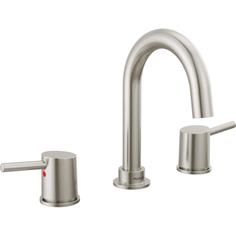 Precept Widespread 2-handle Bathroom Faucet with Drain Assembly