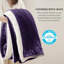 Super Soft Sherpa Fleece Blanket – Reversible Cozy Throw, 240 GSM-118232886-118232899