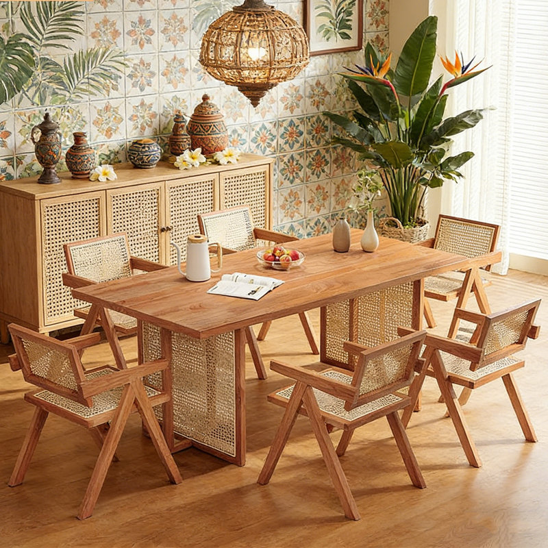 Table de salle à manger Simple Home, 29.13"H x 70.87"L x 31.5"W