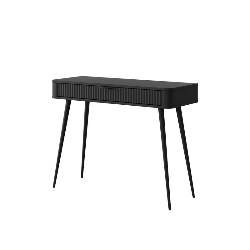 Coffee Table with Storage, Black