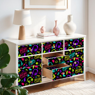 Papier peint auto-adhésif pour papier peint auto-adhésif et amovible 17,7 po x 118 po (45 x 300 cm)