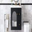 Ensemble de meuble-lavabo mural 24 po pour petit espace, armoire de salle de bain avec lavabo en céramique, 2 tiroirs et 1 porte à fermeture en douceur