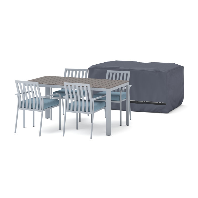 Ensemble de housse de salle à manger et de rangement d'extérieur 5 pièces Vera Sunbrella