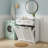 Laundry Cabinet ,With 2 Removable Laundry Basket And 2 Drawers