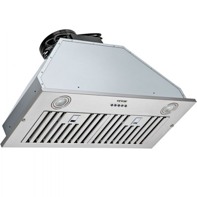 Insert Range Hood, 800CFM 3-Speed, 30 Inch Stainless Steel Built-in Kitchen Vent