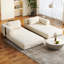 Canapé-lit compressible convertible Anwick de 78 pouces, canapé-lit pliable, canapé modulaire, matelas en velours côtelé, amovible et lavable.-1558185037