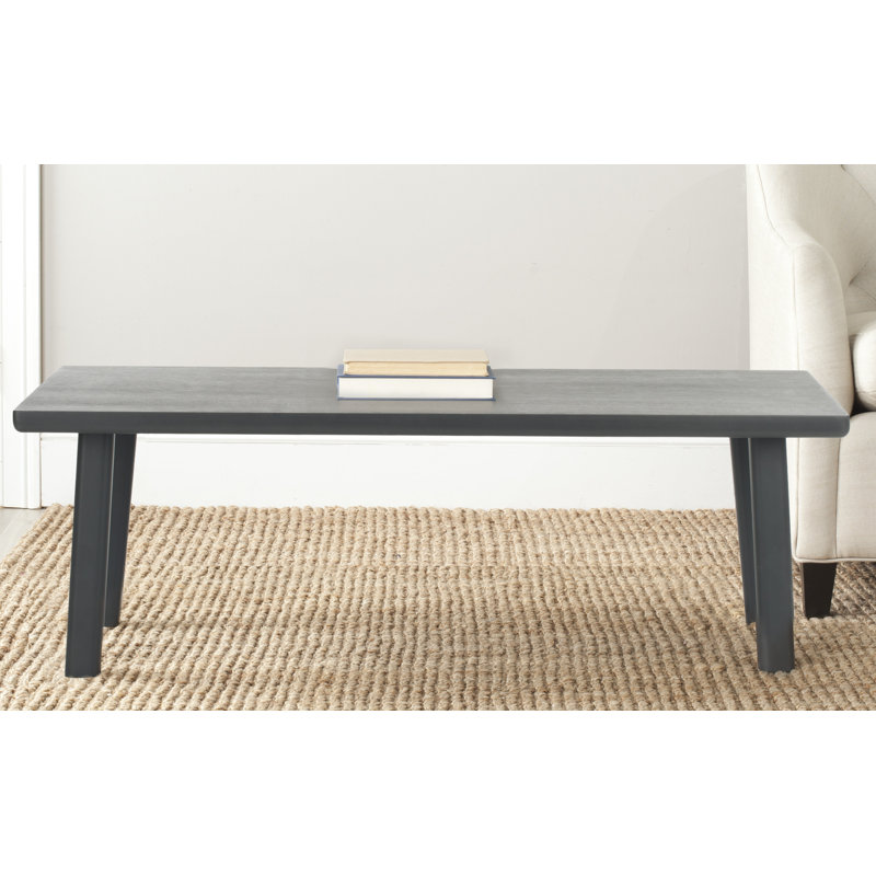  banc En Bois Rocco, Gris anthracite