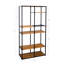Bibliothèque en métal H 59,5 "x l 28,5"
