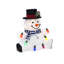 Décoration de Noël en plein air avec lumières 1,25 pi Jolly Snowman