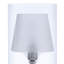 Lampe de table transparente 13 po Sajal