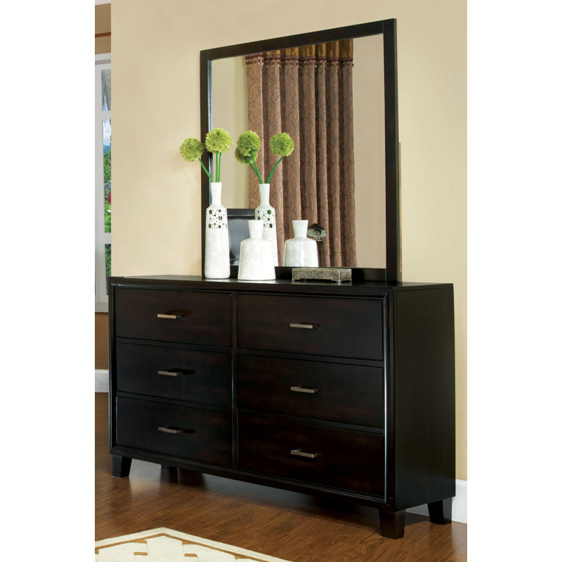 Commode double 6 tiroirs Aniylah
