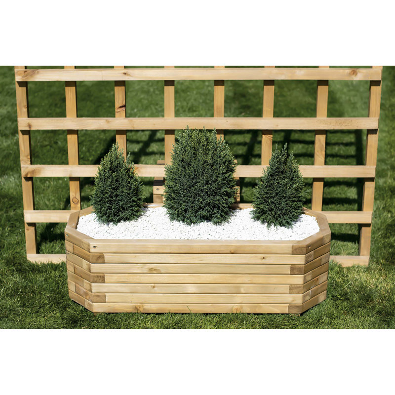 Buell Handmade Wood Planter Box, 35cm H x 40cm W x 90cm D