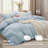 Bedsure Microfiber Duvet Cover King Size - Prewashed Cotton-Like Extra Soft Bedding Set (Set of 3)-920338770-907706782