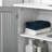 23.5'' W x 23.5'' H x 11.75'' D Free-Standing Bathroom Cabinet,Pedestal Under Sink Bathroom Cupboard with  Adjustable Shelves-370337683