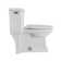 Whitehaus Collection Magicflush 1.28 Gallons GPF Elongated Chair Height Floor Mounted Kit (Seat Included)