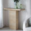 Table basse avec base piédestal-1722172608