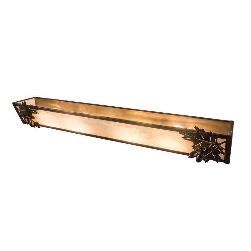 Rustic Lodge 4 - Light Dimmable Bath Bar