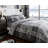 GC Printed Cotton Blend Chequered Duvet Cover Set with Pillowcases-25698927-25698924