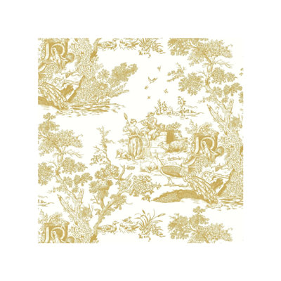 Self Adhesive 41 cm x 100 cm Wallpaper Gold Stick on Wallpaper Removable for Renters