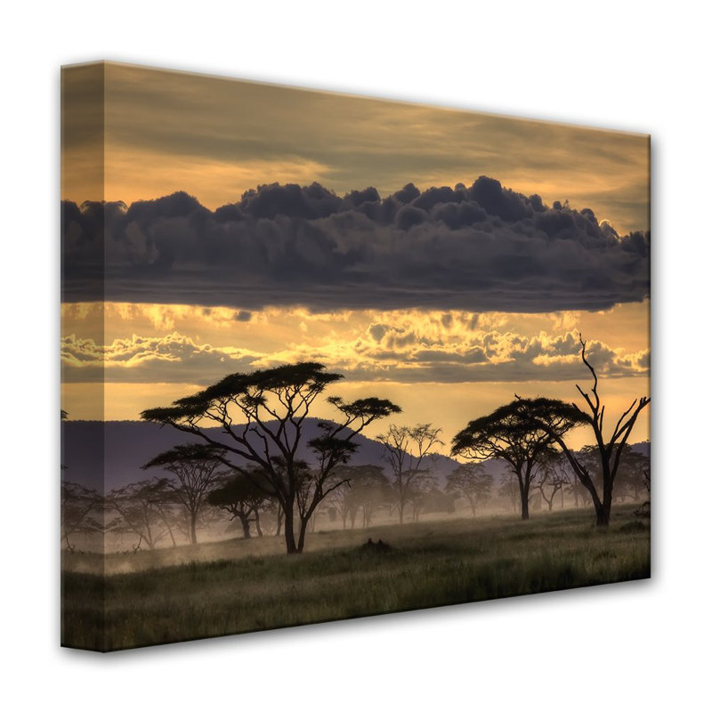« good even tanzanie »-reproduction de photo sur toile enroulée, H 12 po x l 16 po