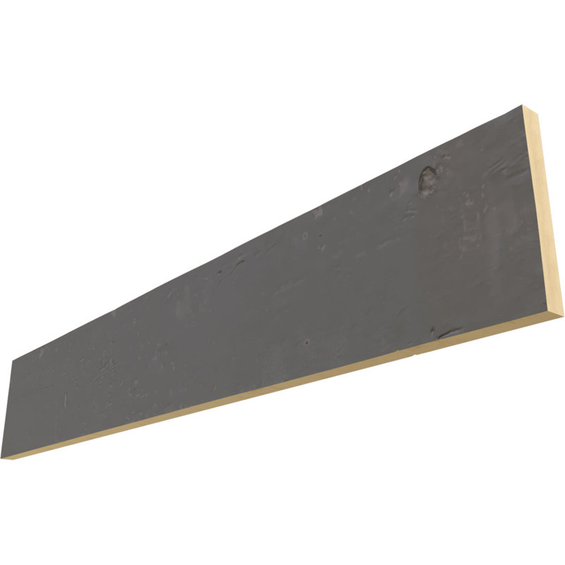 Planche en simili bois Knotty Pine Endurathane, Ardoise, H 12 po x l 72 po x P 1 po