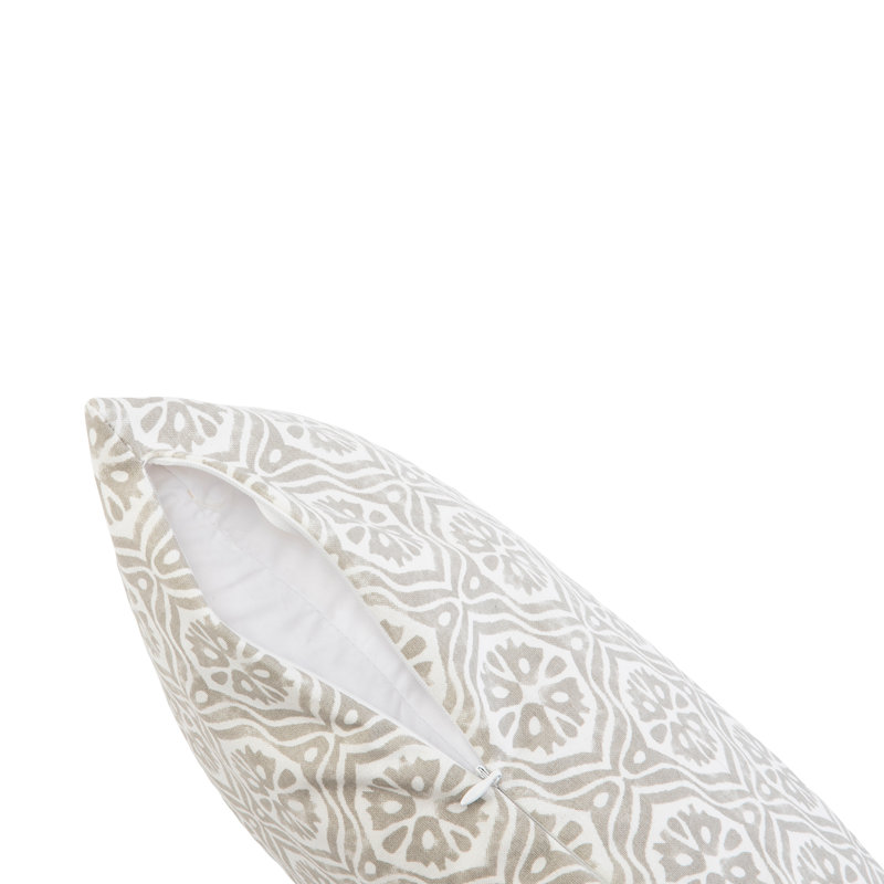 Lumbar Pillow Cover & Insert, Tan, 14" x 48"