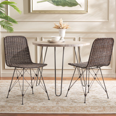 Chaise tissée Comptom