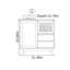 Commode décorative simple et rétro-504926620