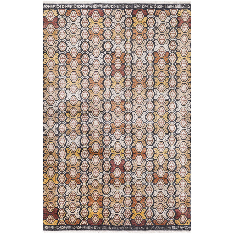Seline Geometric Indoor Rug, Rectangle 4' x 6'