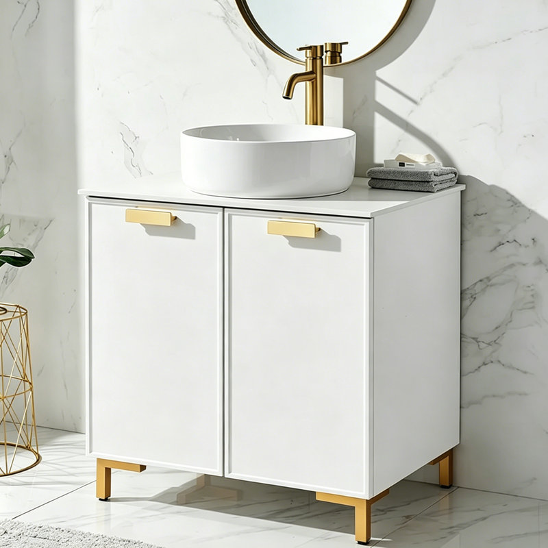 Ensemble de meuble-lavabo simple sur pied 30 po Govia