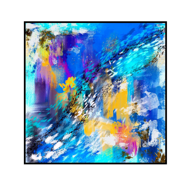 Art dans un espace - Art mural | Acrylique sur toile | Par Vinit Pravin Mistry