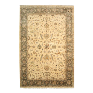 Rustic Geer Multicolor Hand Knotted Wool Rug