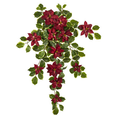 Panier de rangement poinsettia