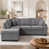 Gray Linen Blend