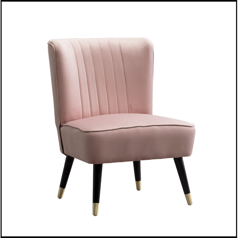 Fauteuil d'appoint Elon, Rose
