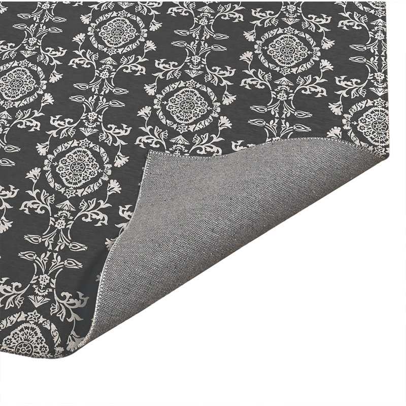 Paillasson Jackie, Gris anthracite, L 24 po x L 36 po