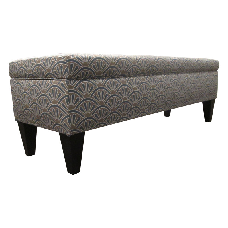 Regis Upholstered Storage Bench, Bonjour Capri
