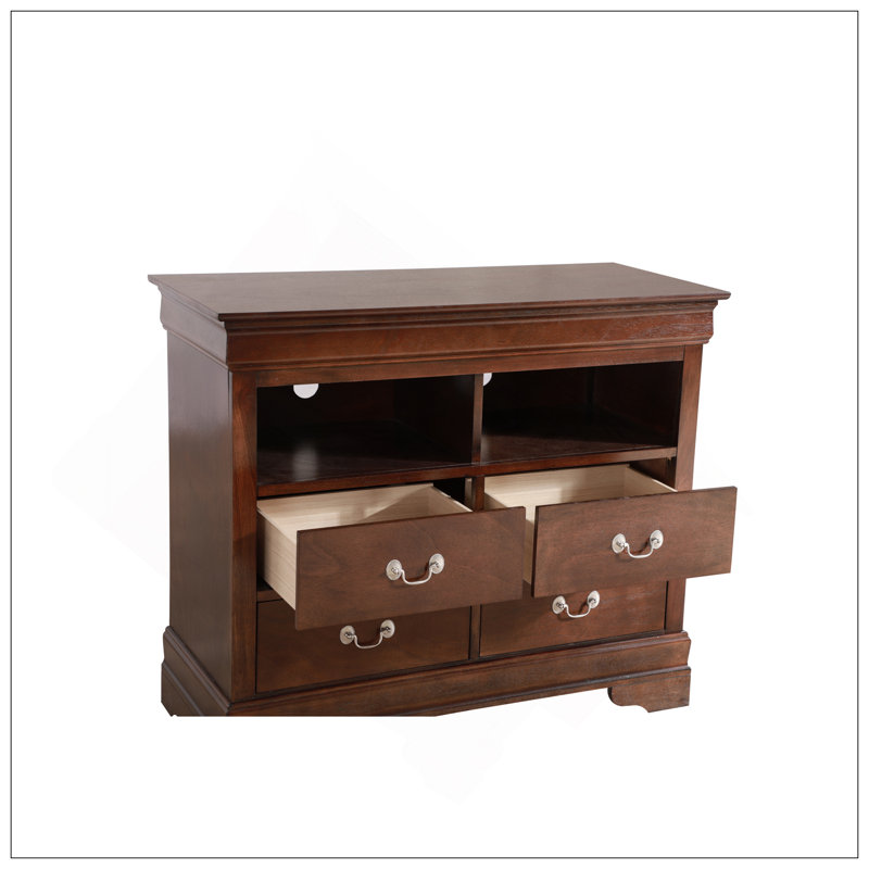 Commode télé Louis Phillipe, cappuccino