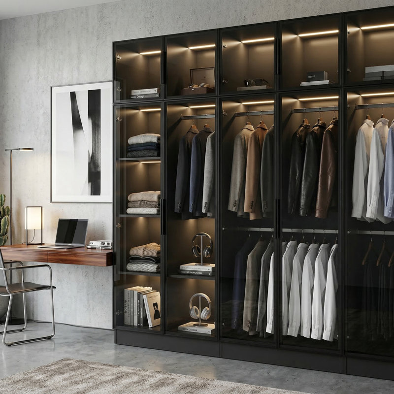 118.1”W Large Wardrobe