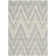 Sanyla Hand Tufted Wool Chevron Rug
