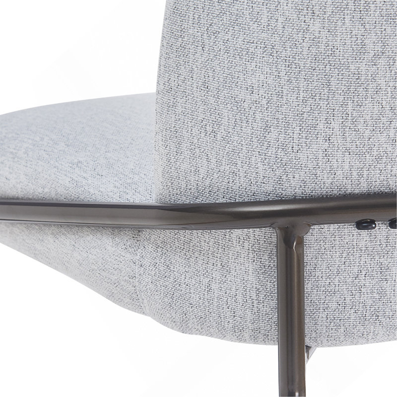 Ensemble de 2 tabourets de bar Galen, Gris