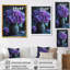 Mauve hortensia ferme charme II - impression d'art mural hortensia-596998770-596998771