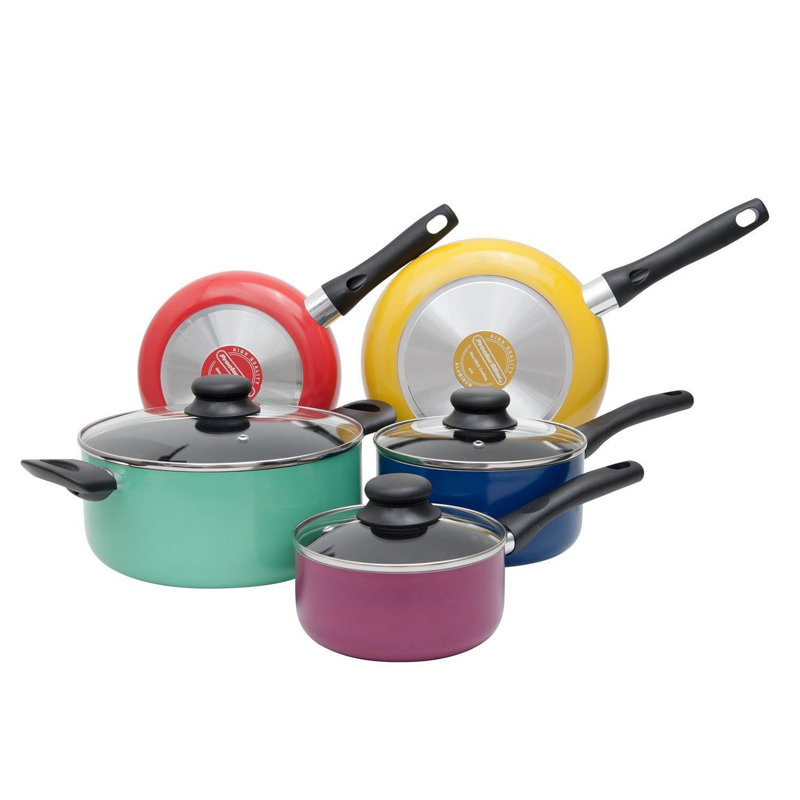Proctor Silex 8 - Piece Non-Stick Aluminum Cookware Set