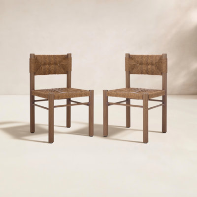 Indie Rattan Weaving Outdoor Dining Chair