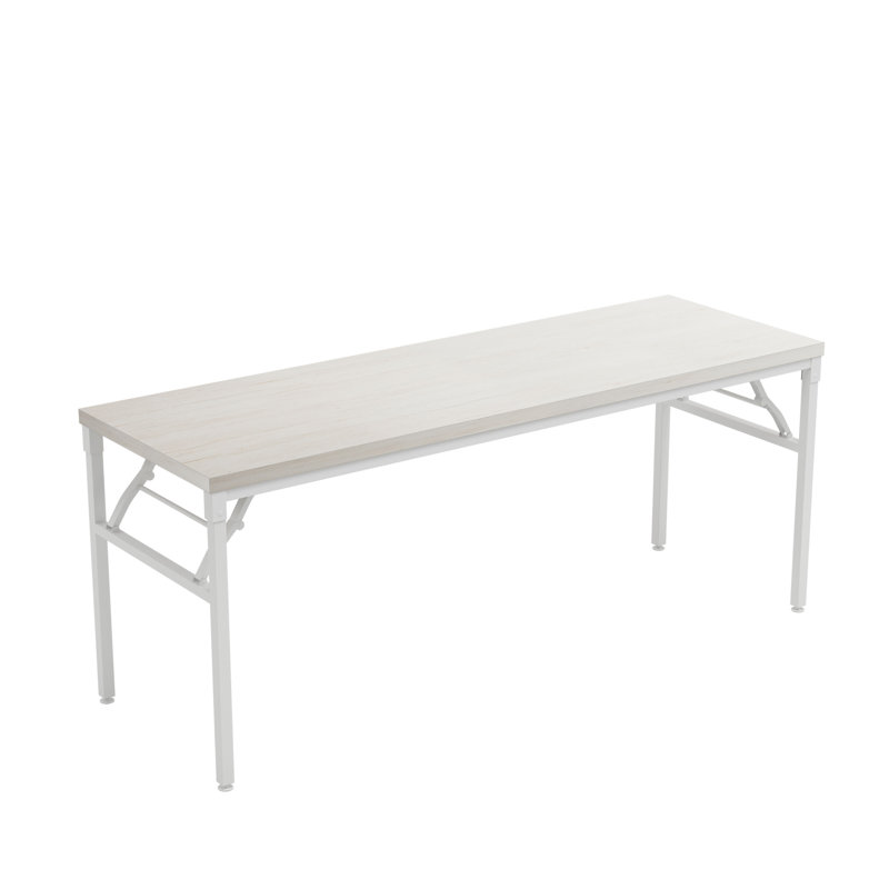 Bureau d'ordinateur Mairah, Blanc, H 28,3 po x l 63 po x P 23,6 po